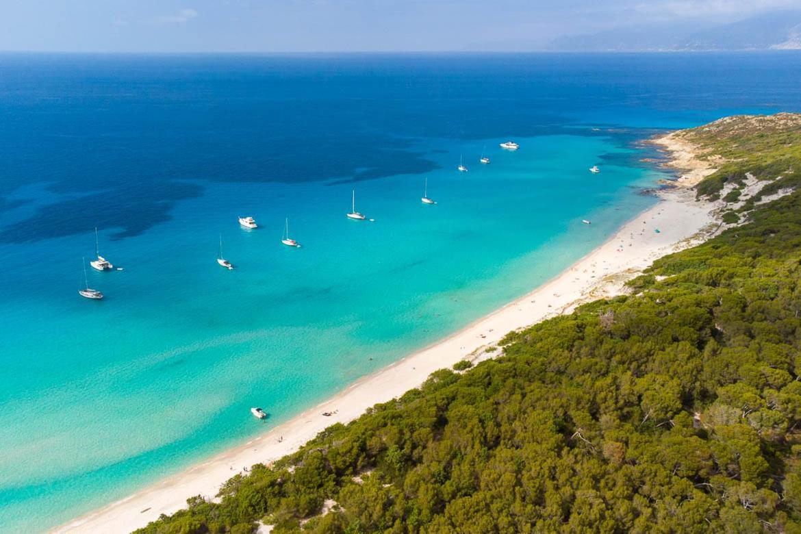 Hotel U Liamone Saint-Florent  Kültér fotó